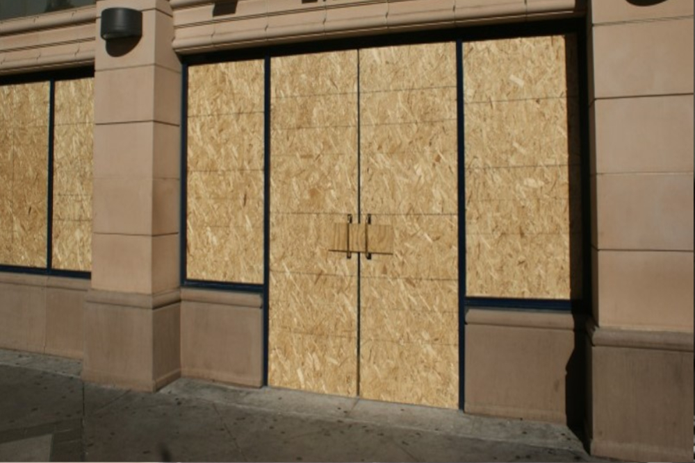 Boarding Up in West Ealing, W13